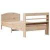 vidaXL Cadre de lit sans matelas 100x200 cm bois massif de pin