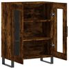 vidaXL Buffet ch&ecirc;ne fum&eacute; 69,5x34x90 cm bois d'ing&eacute;nierie