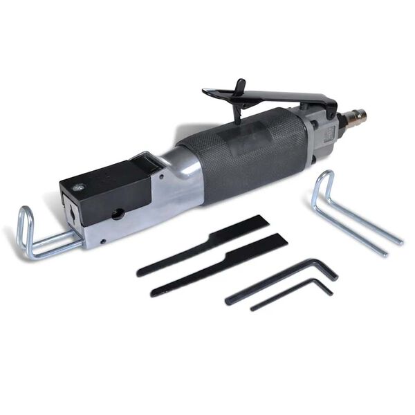 vidaXL Scie &agrave; corps pneumatique Scie &agrave; guichet accessoires inclus