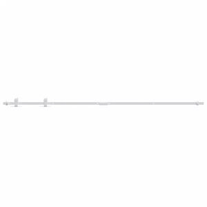 vidaXL Kit mini de porte d'armoire coulissante Acier au carbone 200 cm