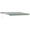 vidaXL Cadre de store manuel avec LEDs 4,5 &times; 3 m