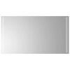 vidaXL Miroir de salle de bain &agrave; LED 50x90 cm