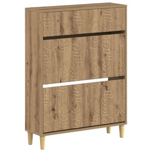 vidaXL Cabinet &agrave; chaussures DELFT 78 x 24 x 103 cm Bois d'ing&eacute;nierie