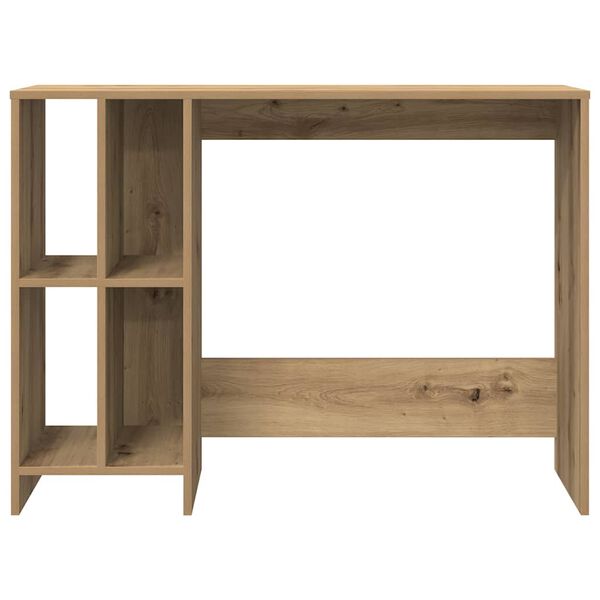 vidaXL Bureau chêne artisanal 102,5x35x75 cm bois d'ingénierie