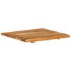 vidaXL Dessus de meuble-lavabo de salle de bain Acacia 58x52x2,5 cm