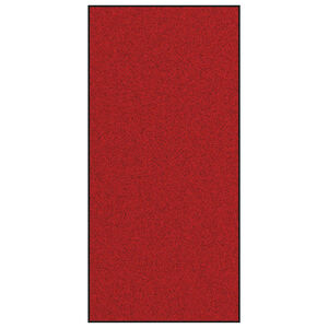 vidaXL Tapis d'entr&eacute;e Rouge et Noir 120 x 250 cm 100% Polyamide