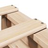 vidaXL Cadre de lit sans matelas 120x190 cm bois de pin massif