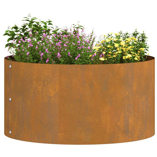 vidaXL Cache-pot de jardin Marron 40 x 40 x 20 cm