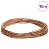 vidaXL Corde en Cuir Marron Ø1,5 mm x 10 m Cuir