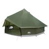 vidaXL Tente Tipi Vert olive 500 x 500 x 300 cm Polyester et Acier