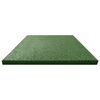vidaXL Carreaux de protection antichoc 12pcs Caoutchouc 50x50x3cm Vert