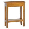 vidaXL Table console avec tiroir 60x30x75 cm bois d'acajou massif