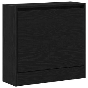 vidaXL Cabinet &agrave; chaussures 60 x 21 x 57 cm Bois d'ing&eacute;nierie