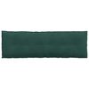 vidaXL Coussin de Dos Vert fonc&eacute; 160 x 50 cm Tissu en velours c&ocirc;tel&eacute;