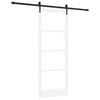 vidaXL Porte coulissante ORKDAL Blanc 83 x 211 cm