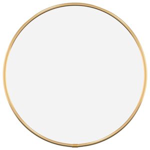 vidaXL Miroir mural Dor&eacute; &Oslash; 30 cm Rond