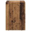 vidaXL Table de chevet Bois ancien 29,5 x 33,5 x 50 cm