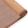 vidaXL Tapis de yoga Bambou 60x180 cm Marron