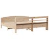 vidaXL Cadre de lit sans matelas 200x200 cm bois massif de pin