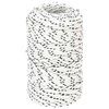 vidaXL Corde utilitaire polyvalente 2 mm 500 m Blanc Polyester
