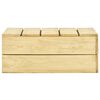vidaXL Salon de jardin 2 pcs Bois de pin impr&eacute;gn&eacute;
