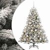 vidaXL Sapin de No&euml;l artificiel avec boules 120 cm 150 LED Blanc chaud
