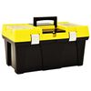 vidaXL Bo&icirc;te &agrave; outils Plastique 595x337x316 mm Jaune