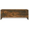 vidaXL Garde-robe Ch&ecirc;ne fum&eacute; 100x32,5x35 cm Bois d'ing&eacute;nierie