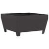 vidaXL Boule de feu Noir 80 x 80 x 43 cm Acier patin&eacute;