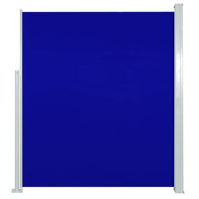 vidaXL Auvent latéral de patio 160x300 cm Bleu