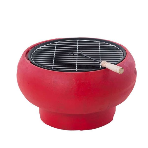 BBGRILL Barbecue portatif Rouge BBQ TUB-R
