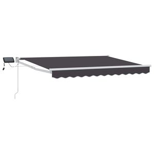 vidaXL Store r&eacute;tractable manuel avec LEDs 3,5 x 2 m
