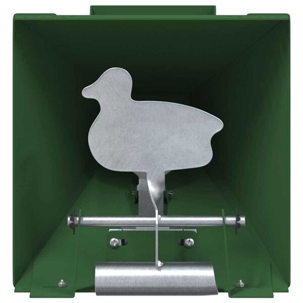 vidaXL Attrape-plombs Vert 14 x 14 x 19 cm Acier