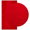 vidaXL Tapis HUARTE &agrave; poils courts doux et lavable rouge 80x150 cm