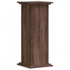 vidaXL Support pour plantes ch&ecirc;ne marron 33x33x80 cm bois d'ing&eacute;nierie