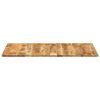 vidaXL Dessus de table bois de manguier solide 25-27 mm 140x60 cm