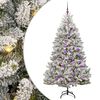 vidaXL Sapin de No&euml;l artificiel 180 cm 300 LED Blanc chaud