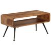 vidaXL Table basse Bois massif 95x40x45 cm