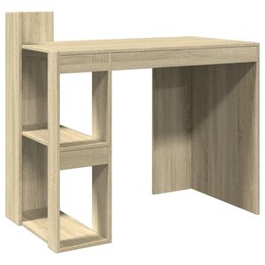 vidaXL Bureau ch&ecirc;ne sonoma 103,5x56,5x94 cm bois d'ing&eacute;nierie