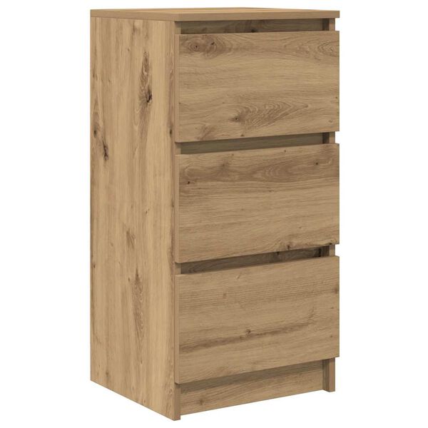 vidaXL Buffet ch&ecirc;ne artisanal 37,5x35x76 cm bois d'ing&eacute;nierie