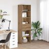 vidaXL Haut Armoire avec tiroir Ch&ecirc;ne artisanal 50 x 42,5 x 185 cm