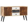 vidaXL Buffet 118x30x62 cm Bois de manguier massif