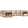 vidaXL Ensemble de canap&eacute;s d'ext&eacute;rieur 6 pcs Naturel
