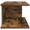 vidaXL Table de chevet Ch&ecirc;ne fum&eacute; 40 x 30 x 25 cm Bois d'ing&eacute;nierie