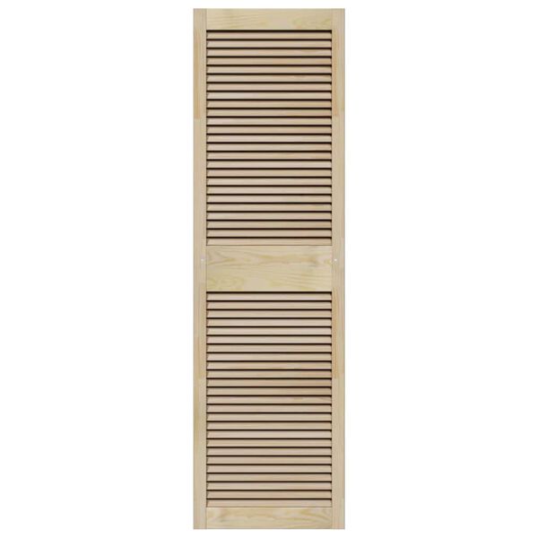 vidaXL Porte de Cabinet Naturel 170 x 2,1 x 49,5 cm Bois de pin massif