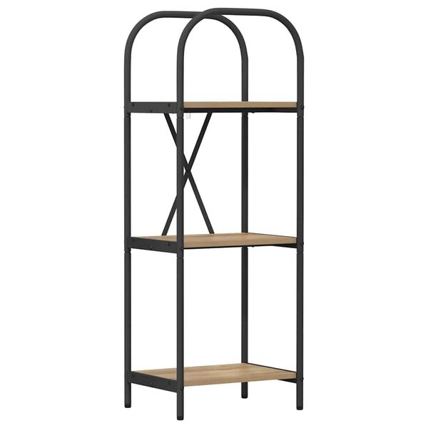 vidaXL &Eacute;tag&egrave;re Ch&ecirc;ne artisanal 40 x 30 x 109 cm Bois d'ing&eacute;nierie