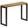 vidaXL Table console 110x35x75 cm bois massif de récupération