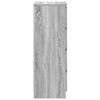 vidaXL Buffet sonoma gris 37,5x35x99 cm bois d'ing&eacute;nierie