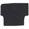 vidaXL Tapis de voiture 4 pcs Noir Caoutchouc