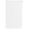 vidaXL Table de chevet ALTA blanc 41x35x55,5 cm bois de pin massif